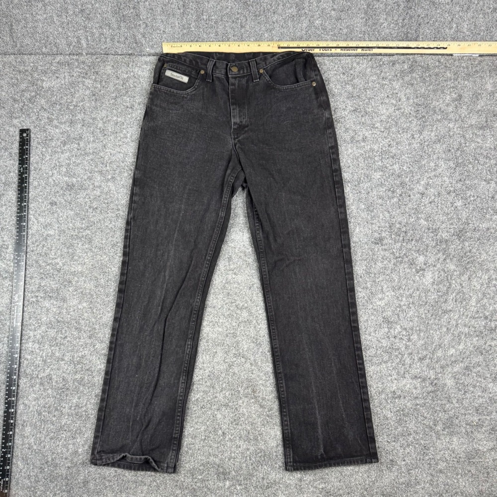 Texas Jeans Jeans Mens Size 32L Black Original Fit‎ Cotton Denim